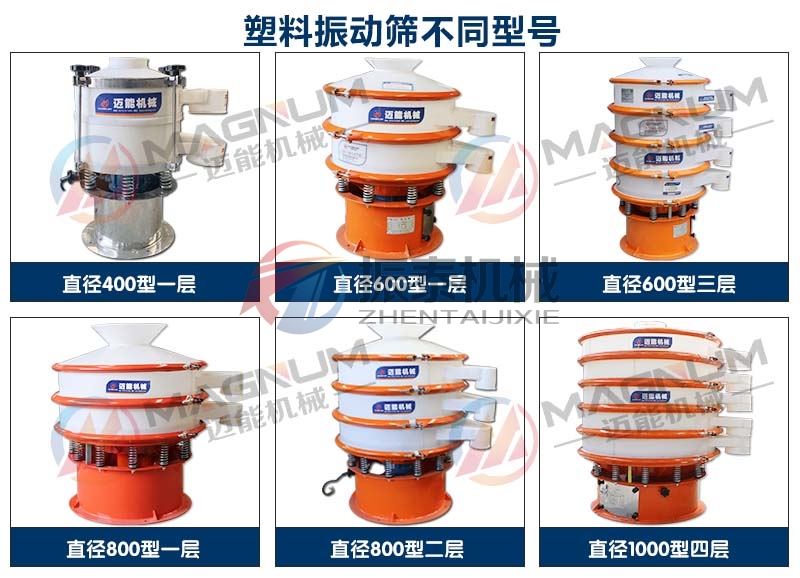 振動篩不同型號展示